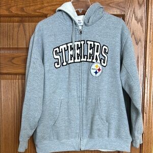 Steelers Gray Hoodie